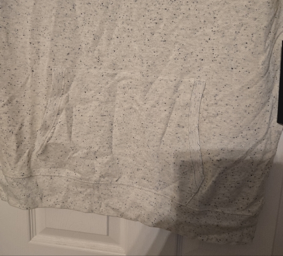 Speckled Gray Short Sleeve Sweatshirt - Picture 4 of 4